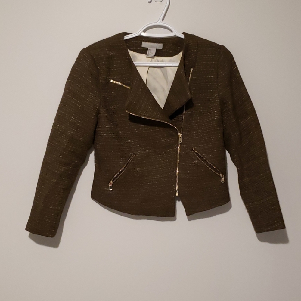 H&M Tweed jacket/coat size 8